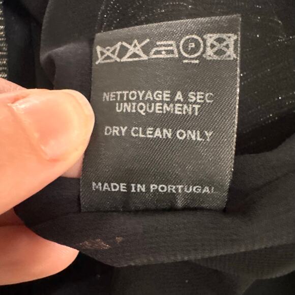 Isabel Etoile Marant Beatrice Lurex Pleated Skirt Metallic Size 38 Medium - Picture 8 of 8